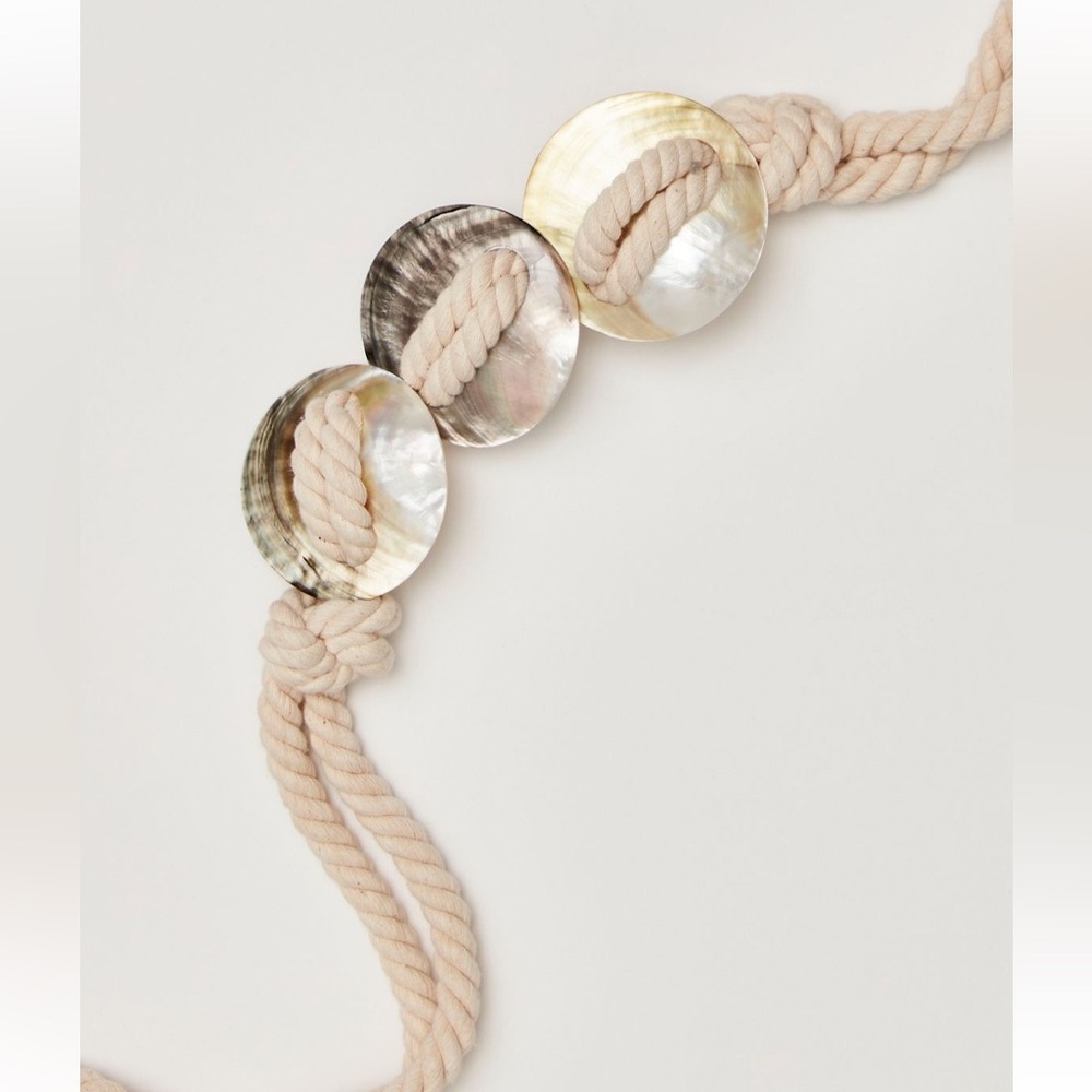 Free People Beach Break Shell Belt OS